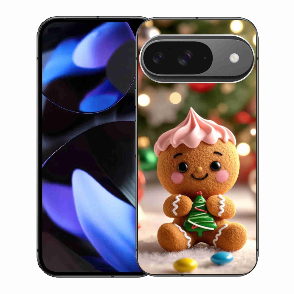 Gélový kryt mmCase na Google Pixel 9 - perníček