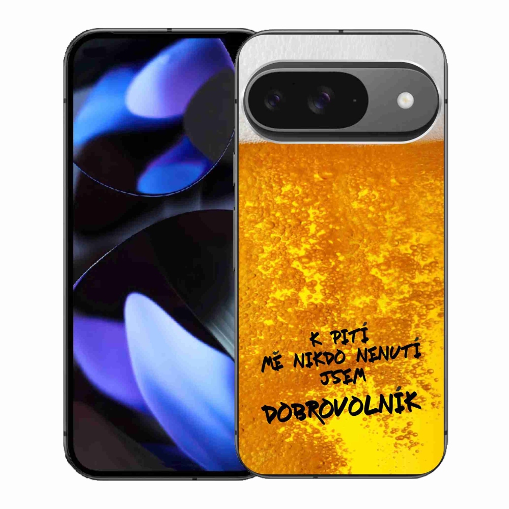 Gélový kryt mmCase na Google Pixel 9 - pivný motív 4