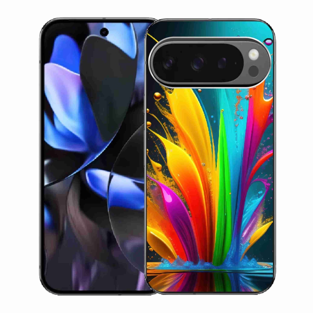 Gélový kryt mmCase na Google Pixel 9 Pro - abstraktný motív 1