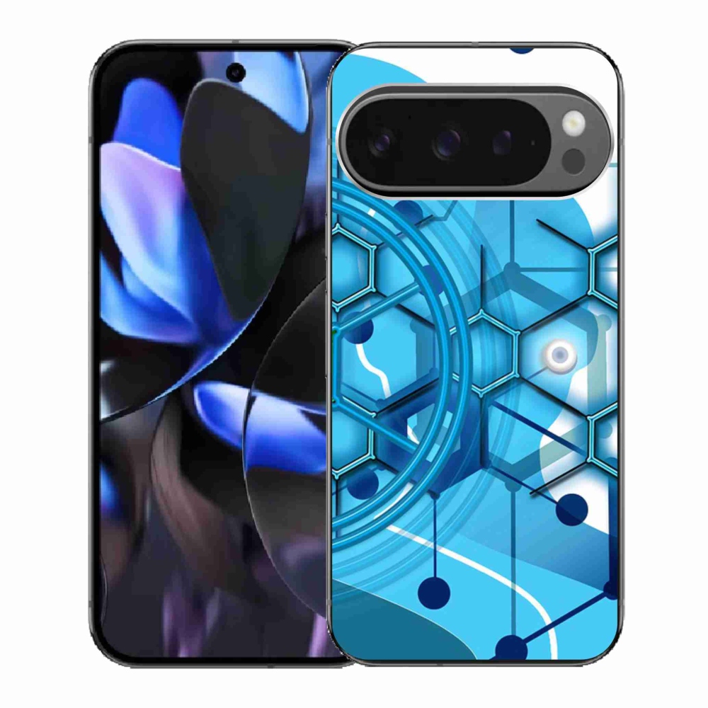 Gélový kryt mmCase na Google Pixel 9 Pro - abstraktný vzor 2