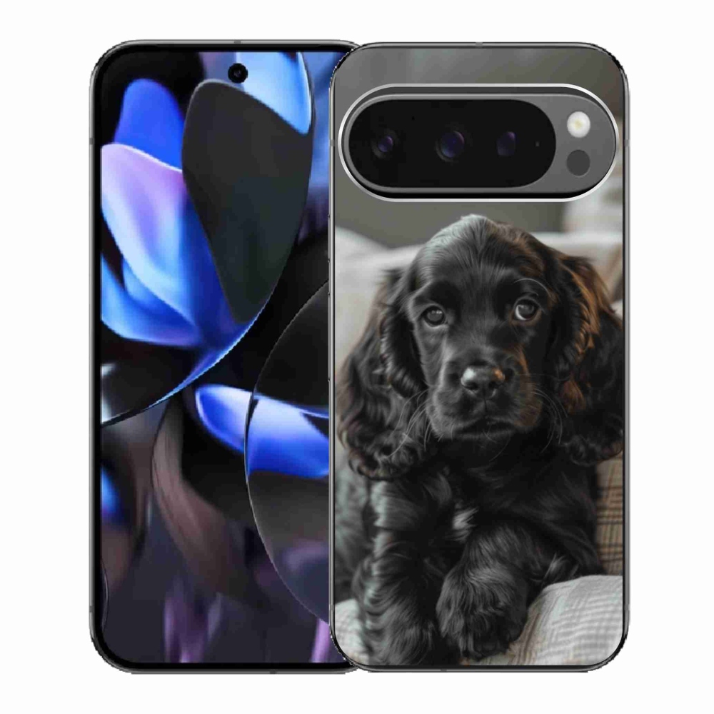 Gélový kryt mmCase na Google Pixel 9 Pro - anglický kokeršpaniel