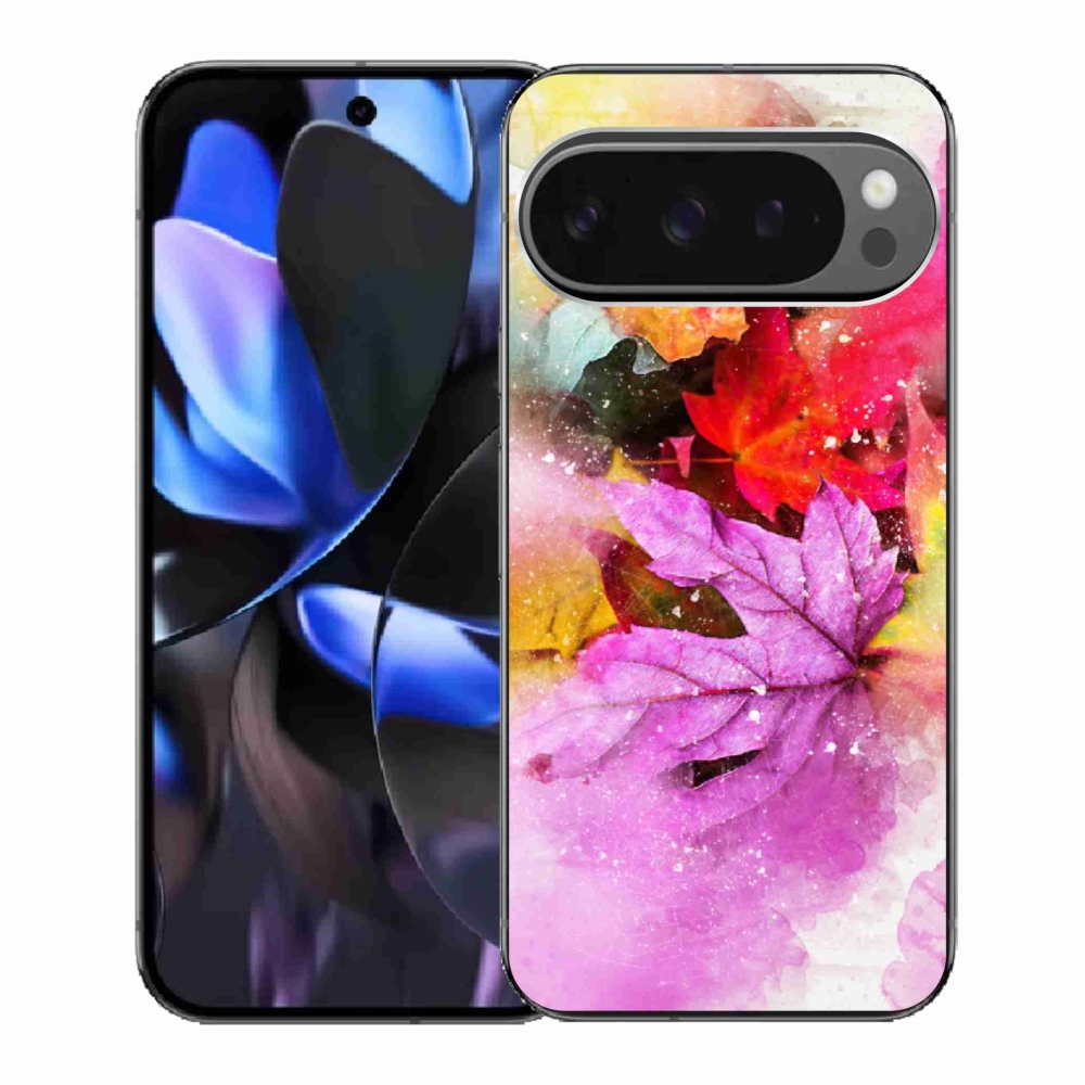 Gélový kryt mmCase na Google Pixel 9 Pro - farebné listy