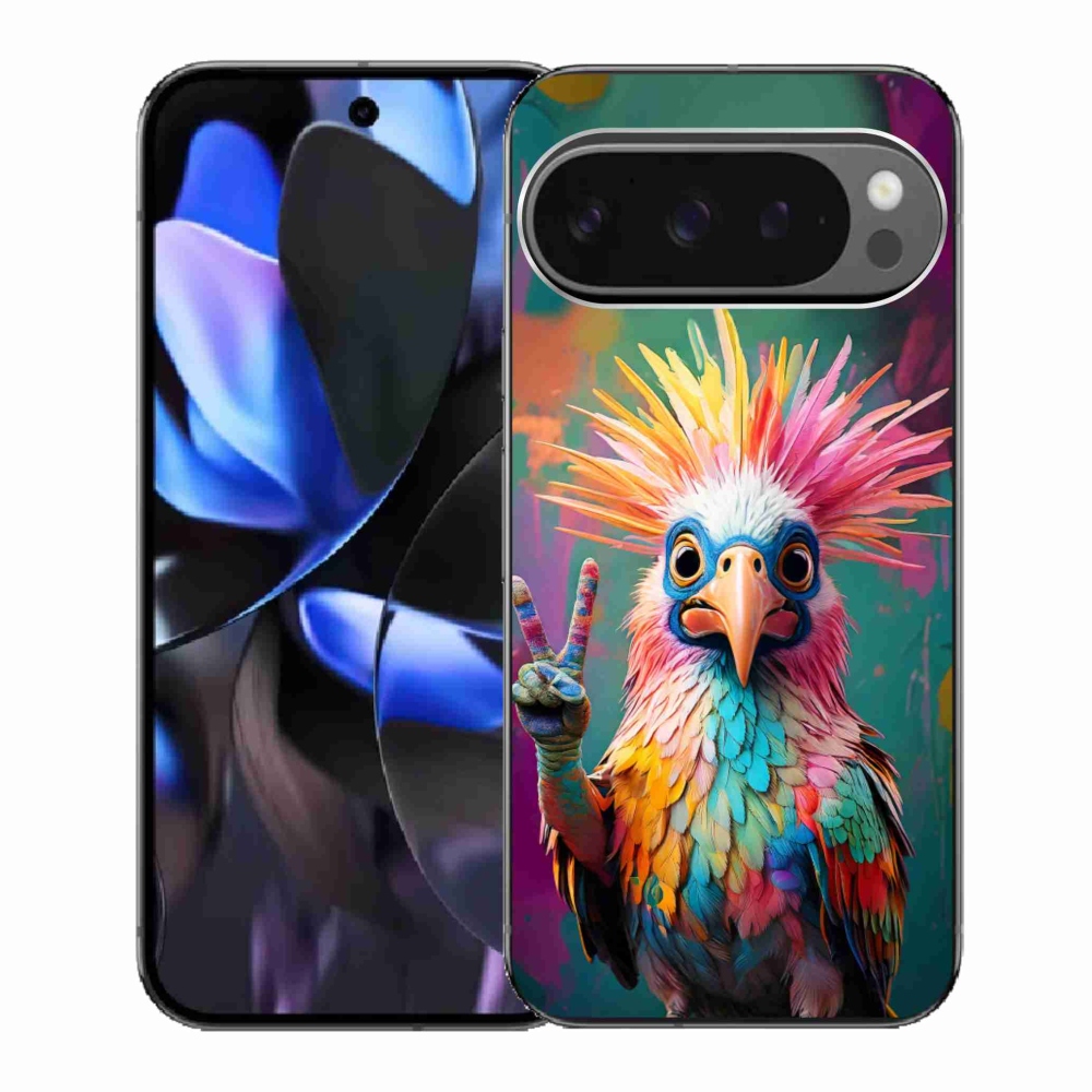 Gélový kryt mmCase na Google Pixel 9 Pro - farebný rebel