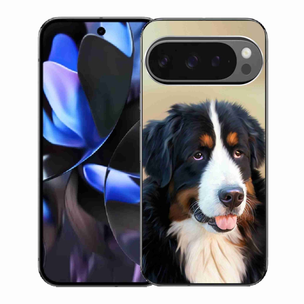 Gélový kryt mmCase na Google Pixel 9 Pro - bernský salašnícky pes