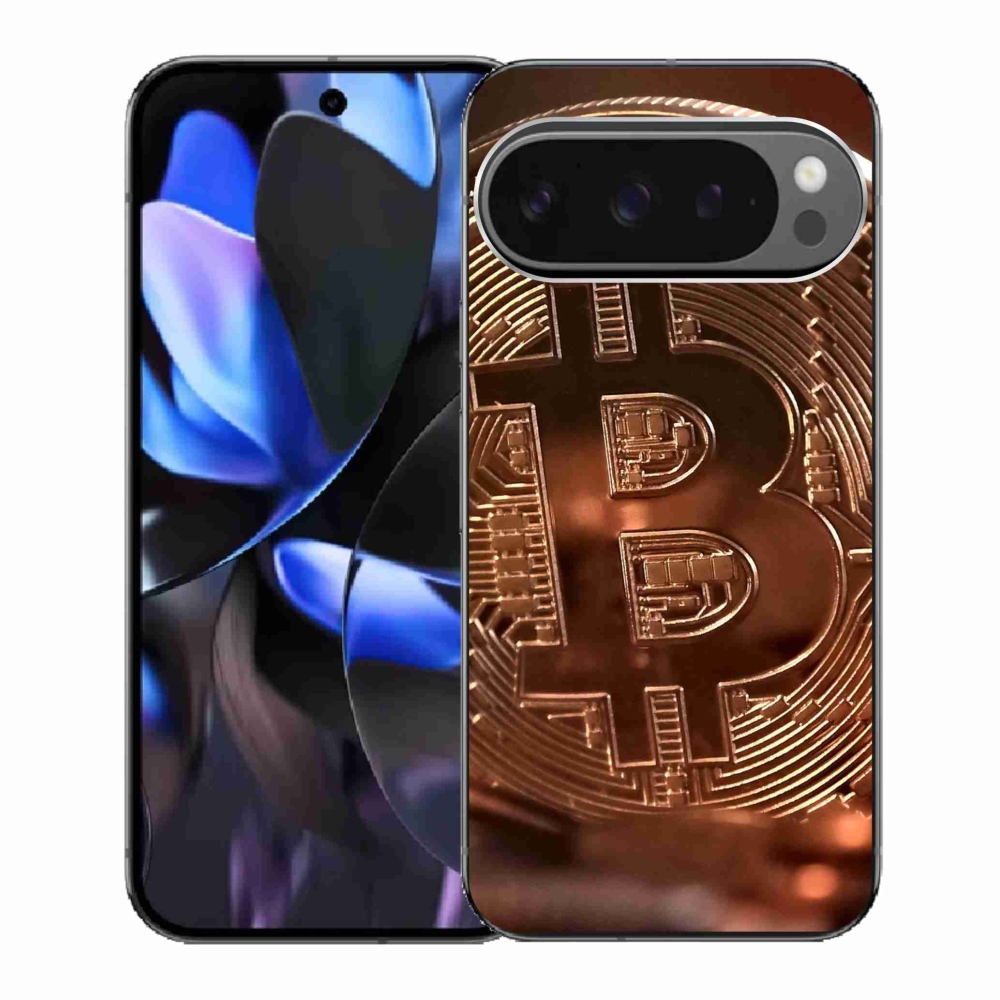 Gélový kryt mmCase na Google Pixel 9 Pro - bitcoin