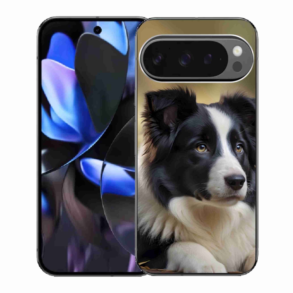 Gélový kryt mmCase na Google Pixel 9 Pro - border kólia 2