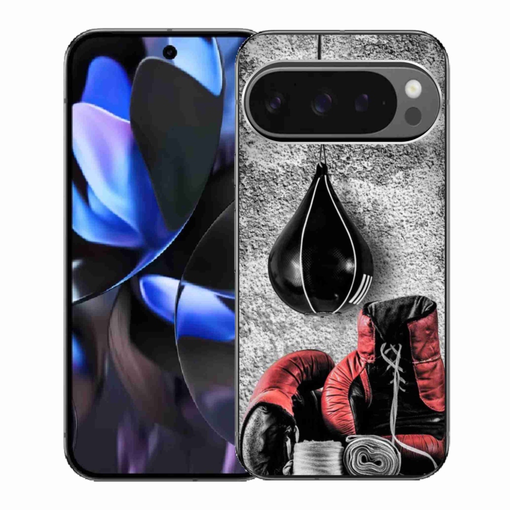 Gélový kryt mmCase na Google Pixel 9 Pro - boxovacie vrece a rukavice