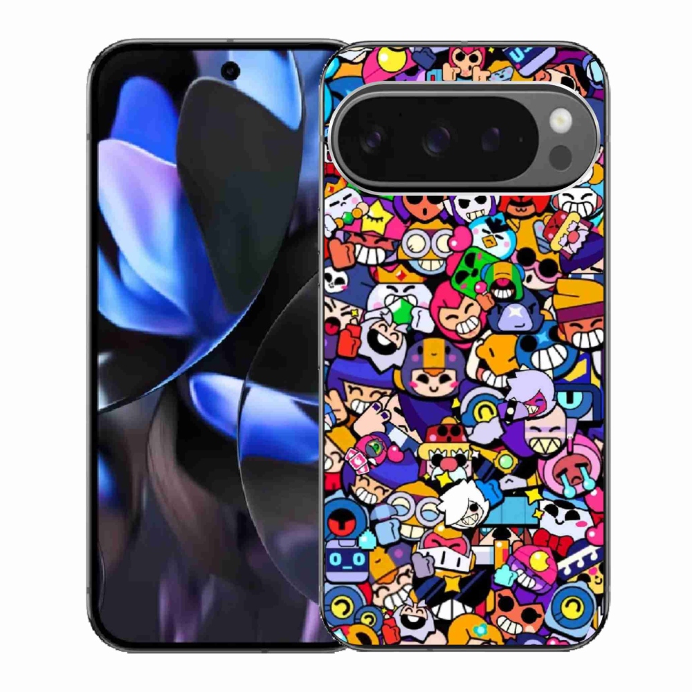 Gélový kryt mmCase na Google Pixel 9 Pro - brawl stars 2