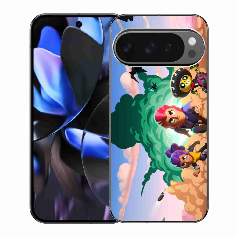 Gélový kryt mmCase na Google Pixel 9 Pro - brawl stars