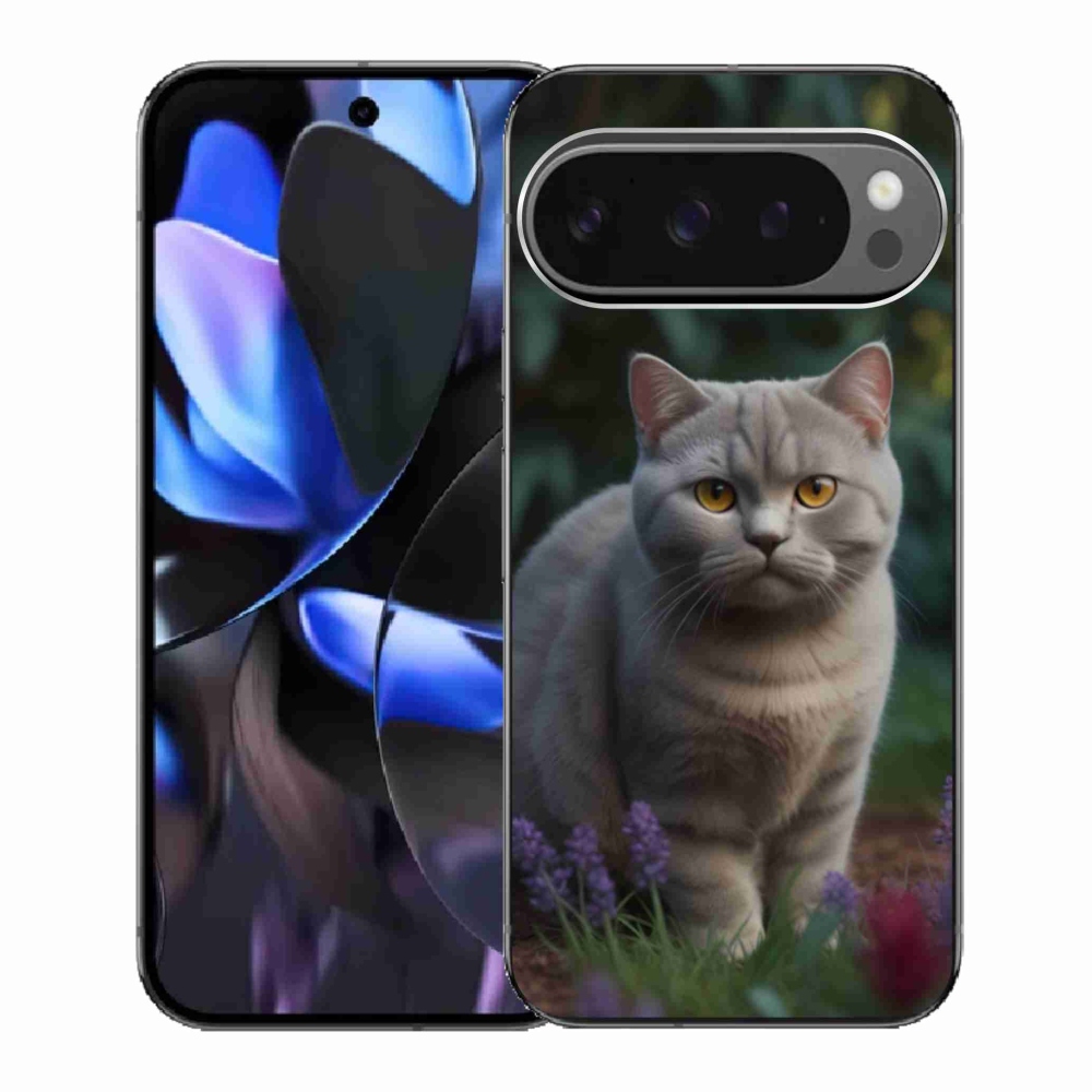 Gélový kryt mmCase na Google Pixel 9 Pro - britská mačka