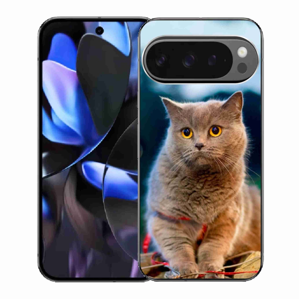 Gélový kryt mmCase na Google Pixel 9 Pro - britská modrá 2