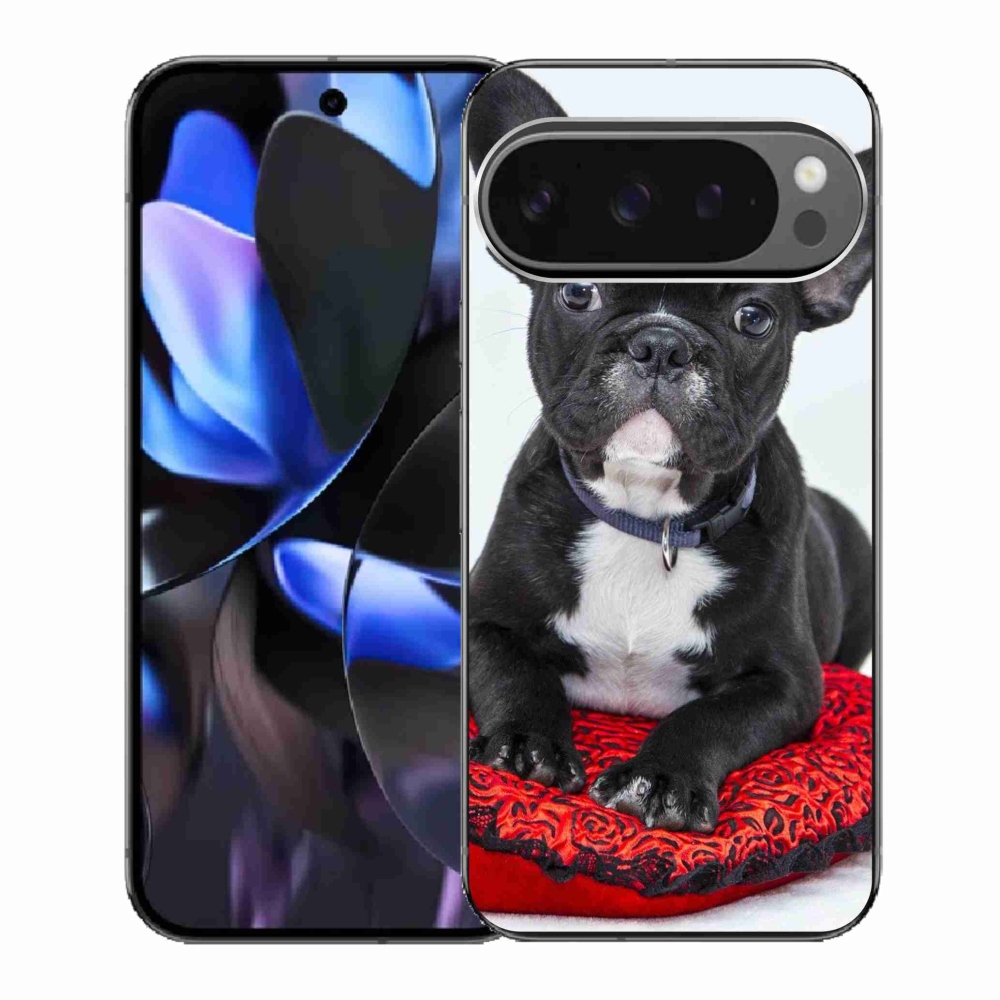 Gélový kryt mmCase na Google Pixel 9 Pro - buldog