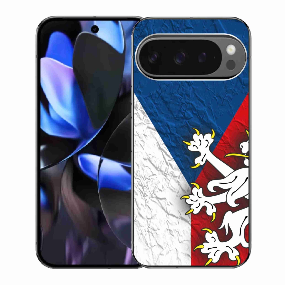 Gélový kryt mmCase na Google Pixel 9 Pro - česká vlajka 1