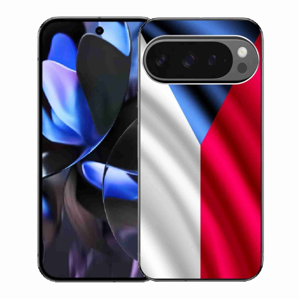 Gélový kryt mmCase na Google Pixel 9 Pro - česká vlajka