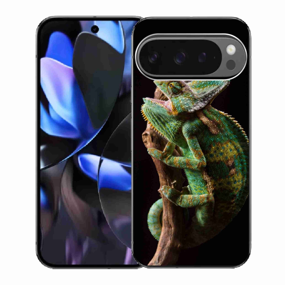 Gélový kryt mmCase na Google Pixel 9 Pro - chameleón