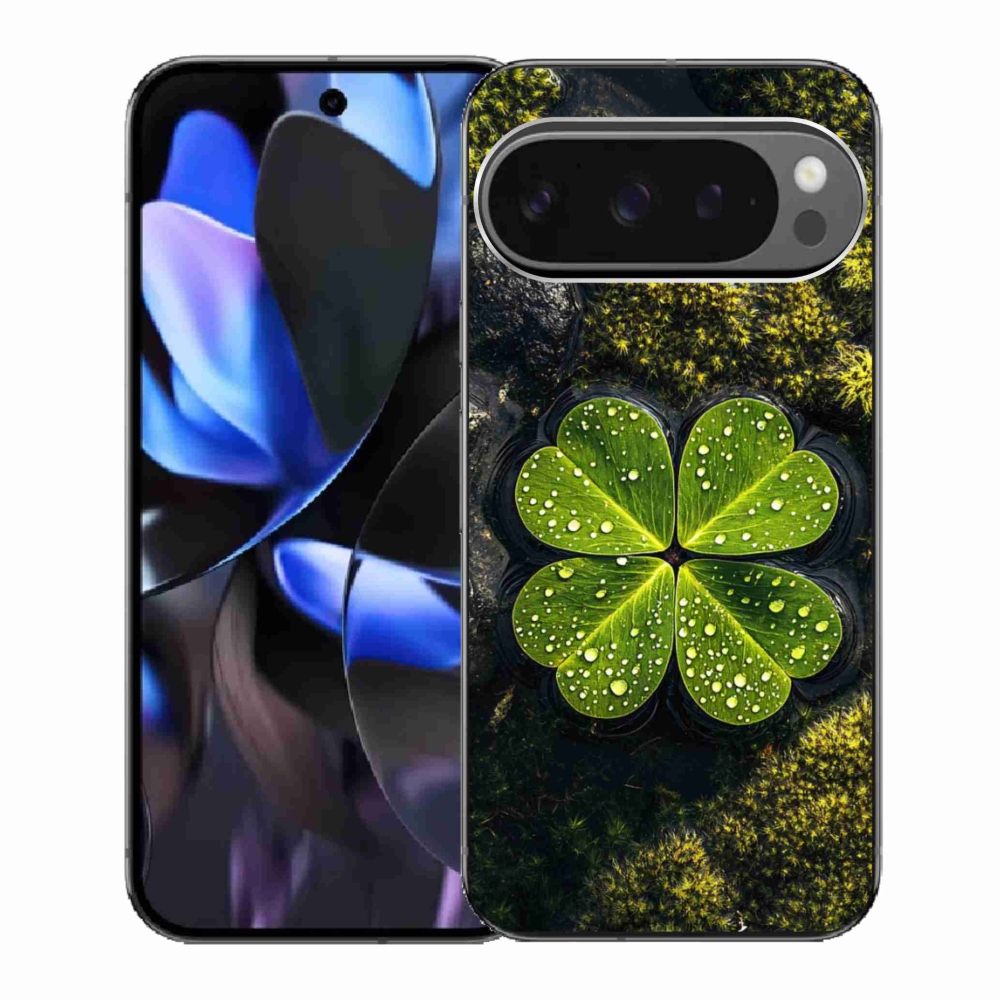Gélový kryt mmCase na Google Pixel 9 Pro - štvorlístok
