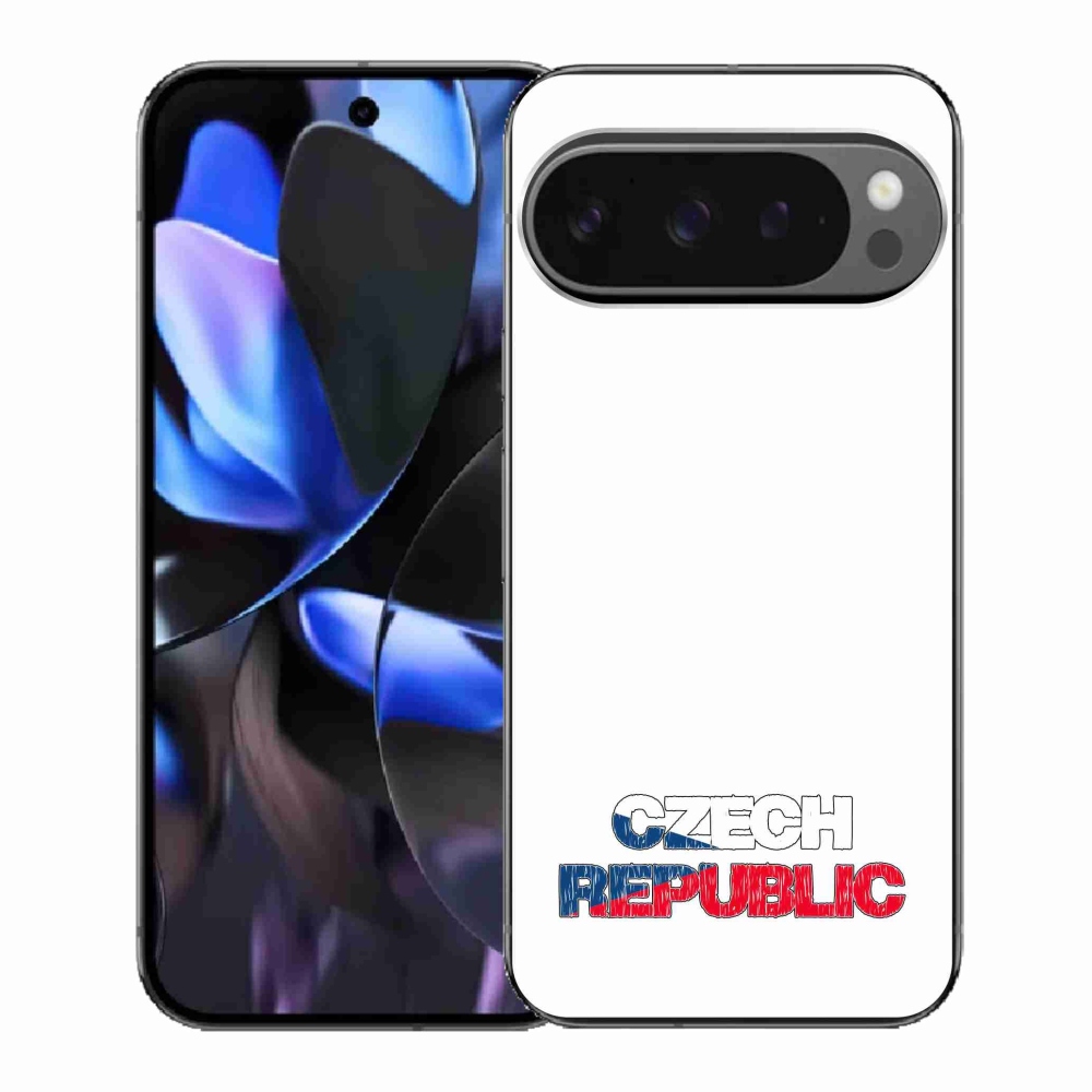 Gélový kryt mmCase na Google Pixel 9 Pro - Slovak Republic biele pozadie