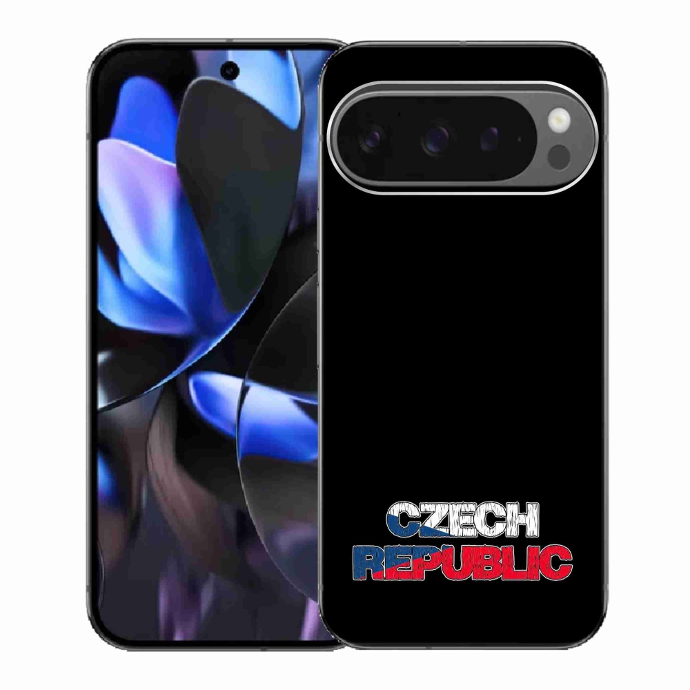 Gélový kryt mmCase na Google Pixel 9 Pro - Slovak Republic čierne pozadie