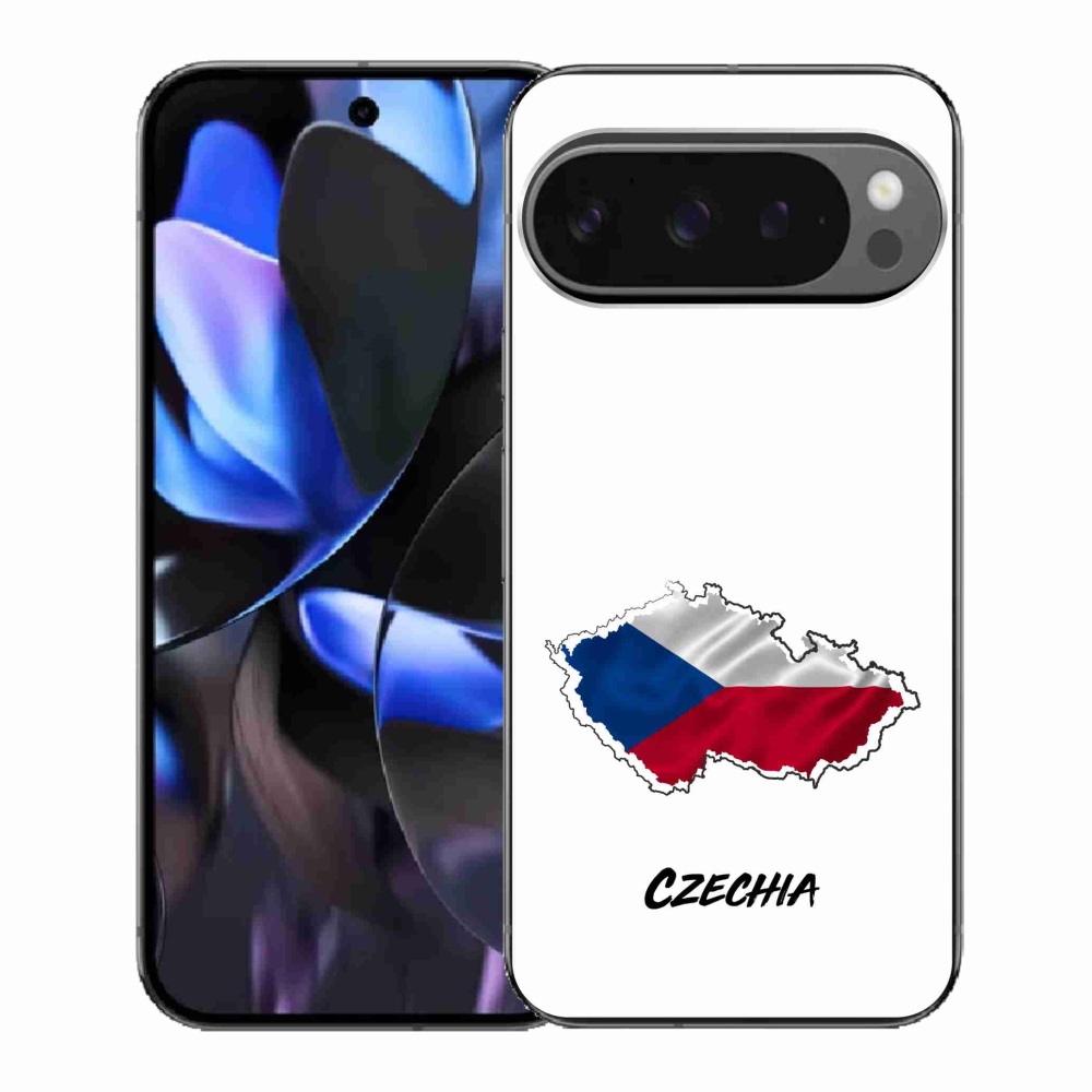 Gélový kryt mmCase na Google Pixel 9 Pro - Slovakia biele pozadie