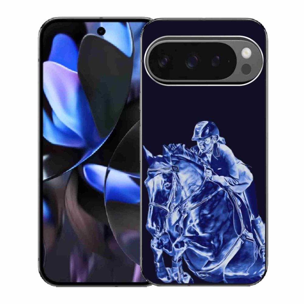 Gélový kryt mmCase na Google Pixel 9 Pro - dostihový kôň