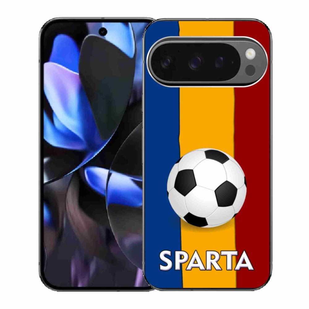 Gélový kryt mmCase na Google Pixel 9 Pro - futbal 1