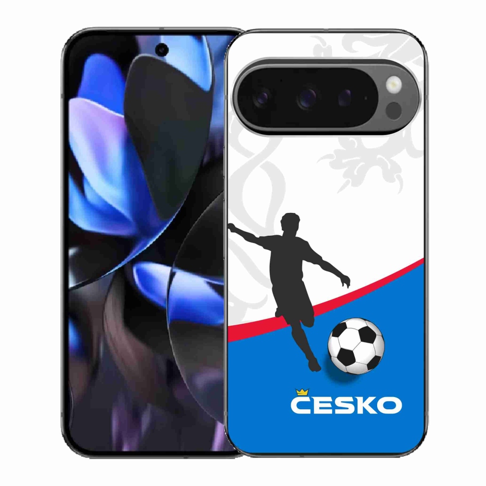 Gélový kryt mmCase na Google Pixel 9 Pro - futbal Česko 1