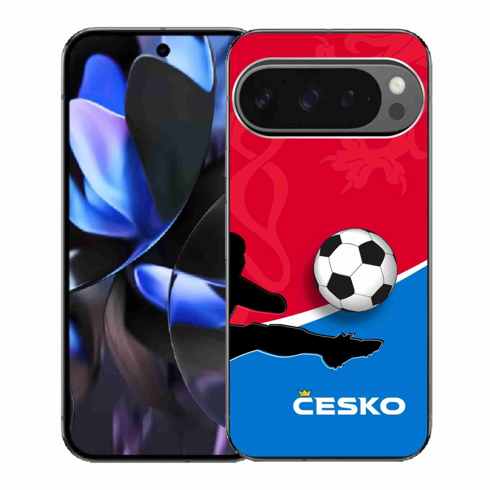 Gélový kryt mmCase na Google Pixel 9 Pro - futbal Česko 2