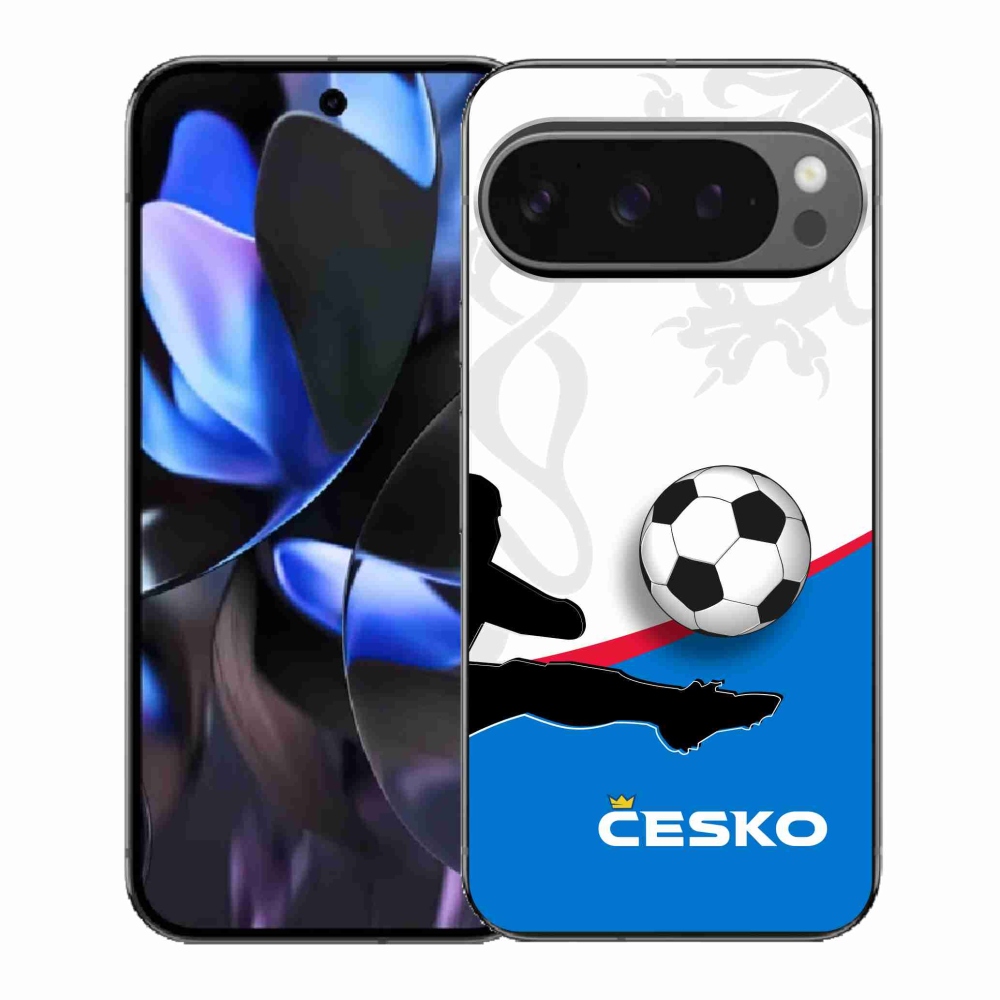 Gélový kryt mmCase na Google Pixel 9 Pro - futbal Česko 3