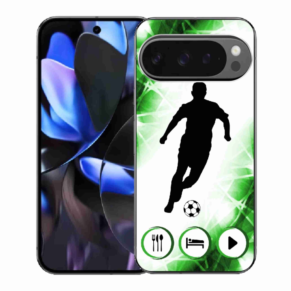 Gélový kryt mmCase na Google Pixel 9 Pro - futbalista