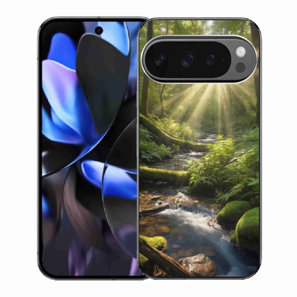 Gélový kryt mmCase na Google Pixel 9 Pro - hlbina lesa