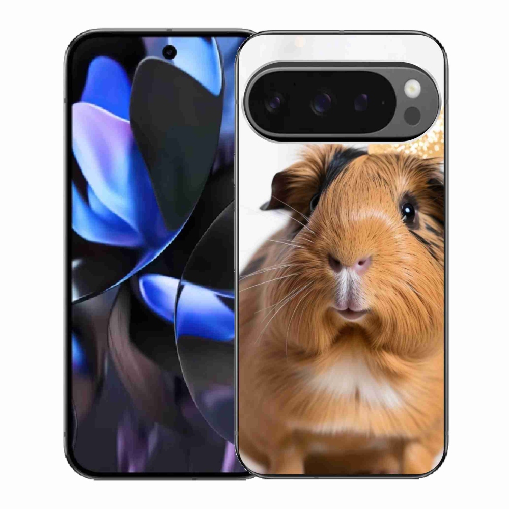 Gélový kryt mmCase na Google Pixel 9 Pro - hnedé morča