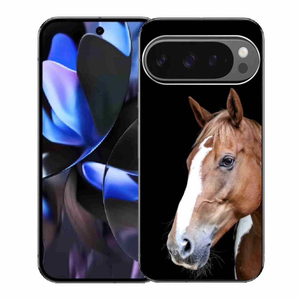 Gélový kryt mmCase na Google Pixel 9 Pro - hnedý kôň 3