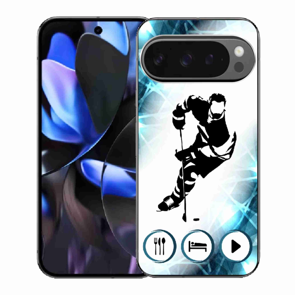 Gélový kryt mmCase na Google Pixel 9 Pro - hokej 1