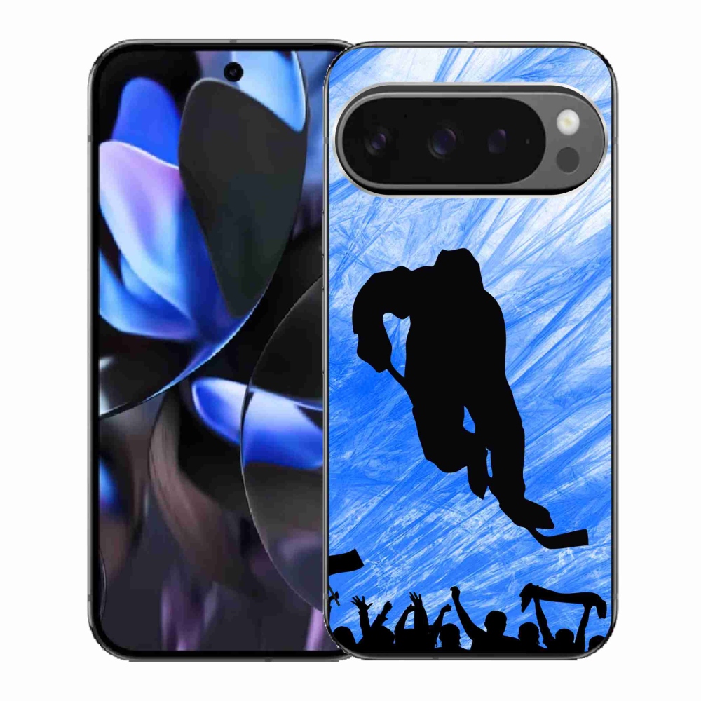 Gélový kryt mmCase na Google Pixel 9 Pro - hokejový hráč