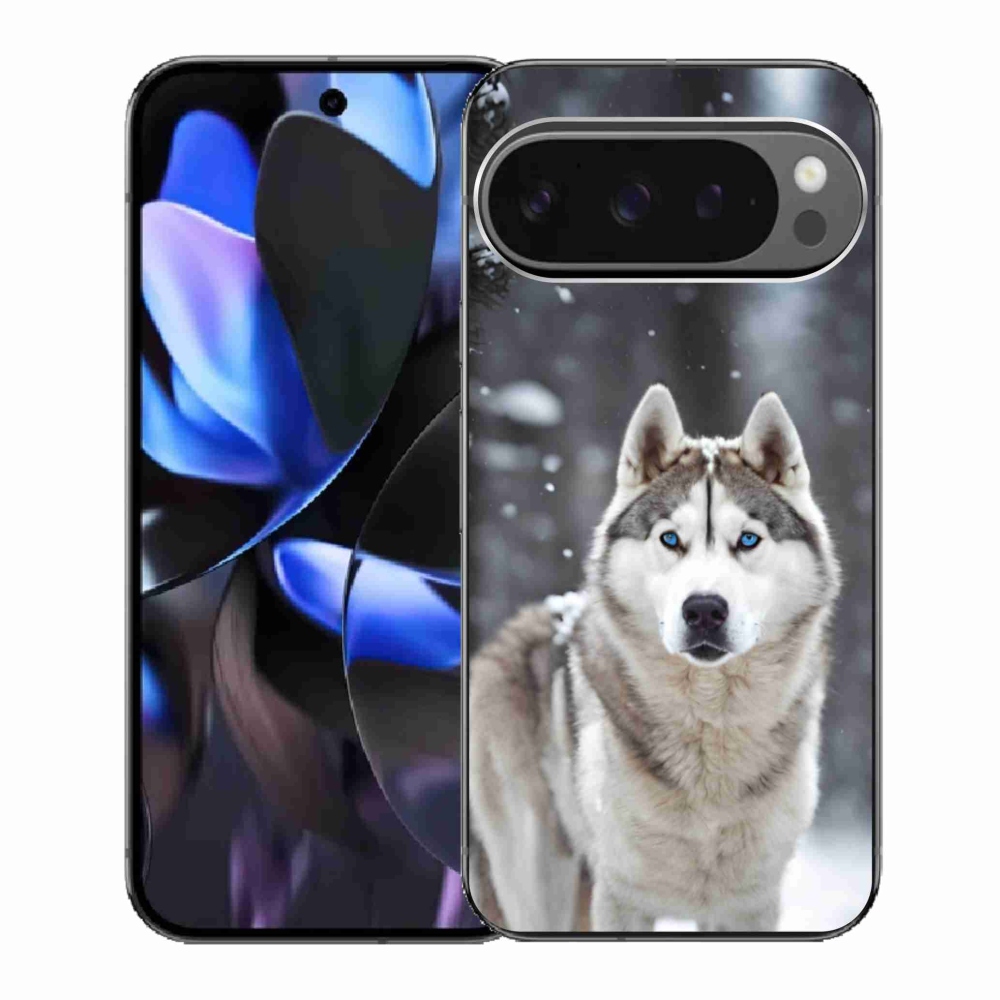 Gélový kryt mmCase na Google Pixel 9 Pro - husky 2