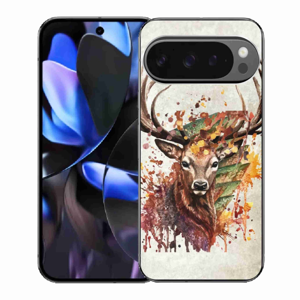 Gélový kryt mmCase na Google Pixel 9 Pro - jeleň 1