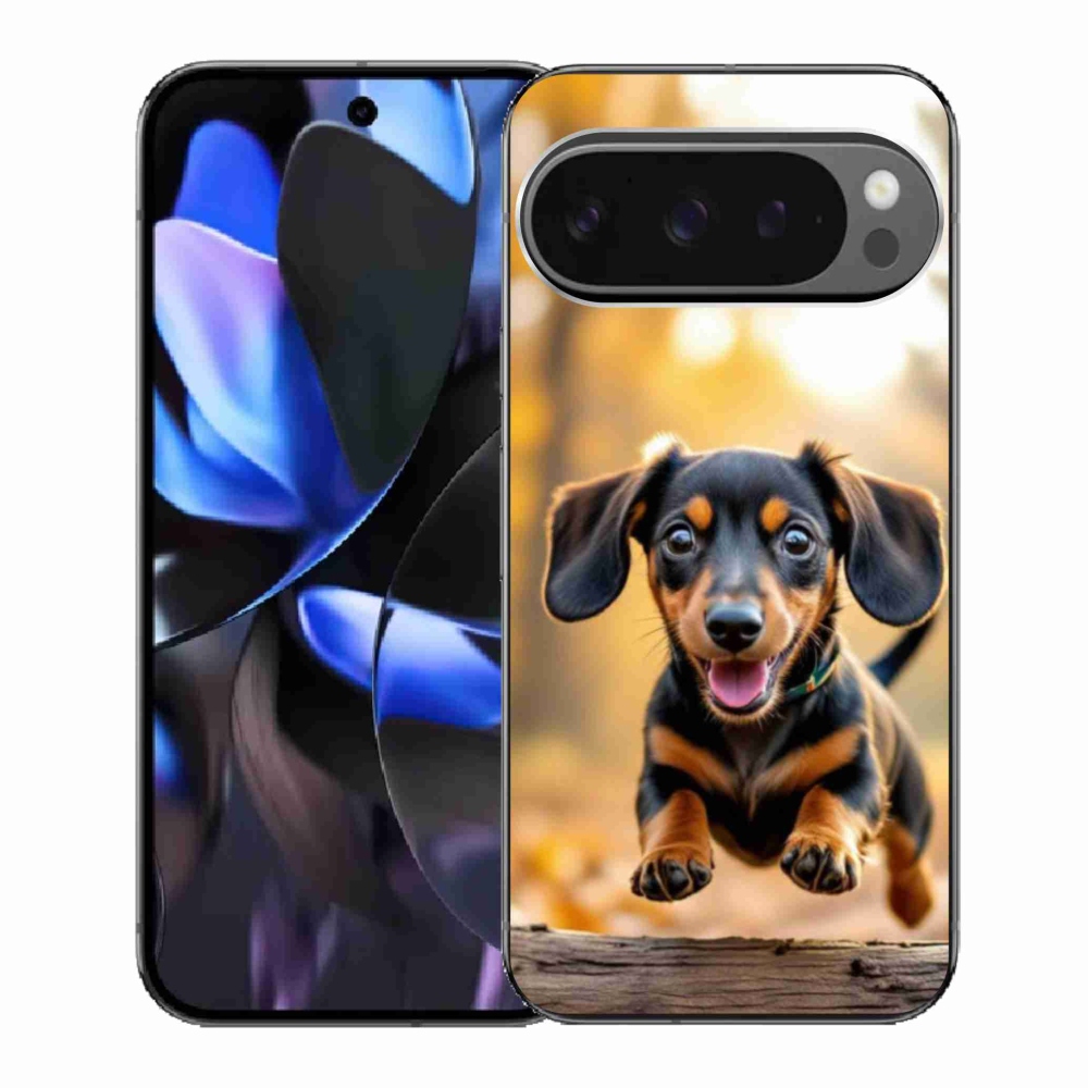 Gélový kryt mmCase na Google Pixel 9 Pro - jazvečík 2