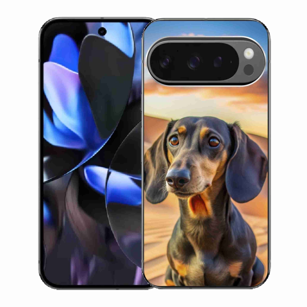 Gélový kryt mmCase na Google Pixel 9 Pro - jazvečík 3