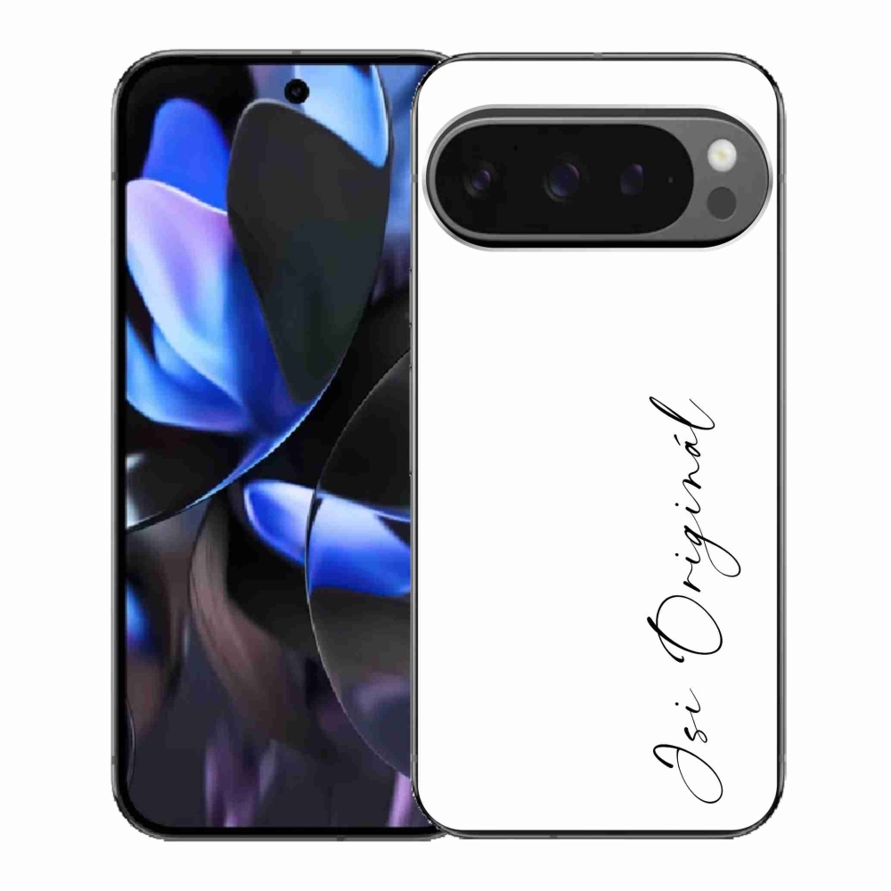 Gélový kryt mmCase na Google Pixel 9 Pro - si originál biele pozadie