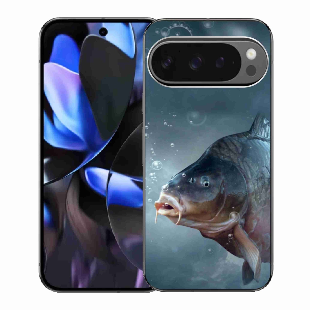 Gélový kryt mmCase na Google Pixel 9 Pro - kapor a bublinky