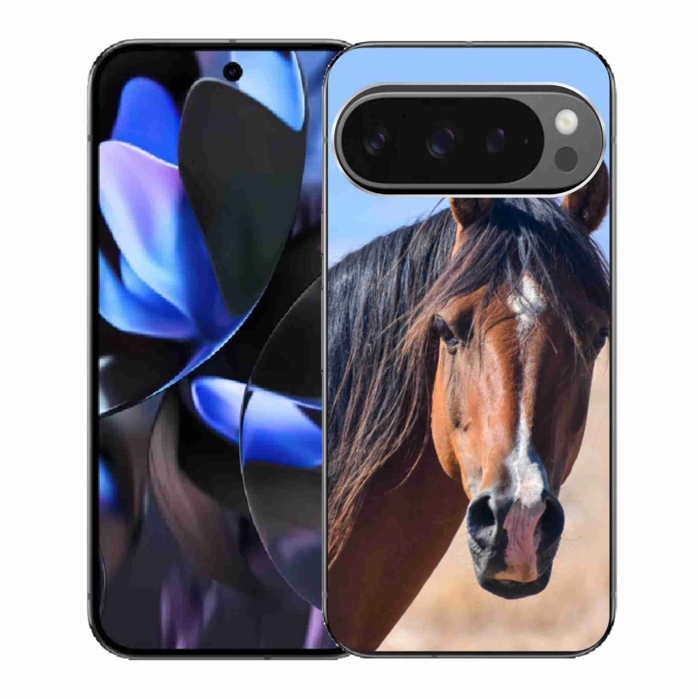 Gélový kryt mmCase na Google Pixel 9 Pro - pokojný kôň