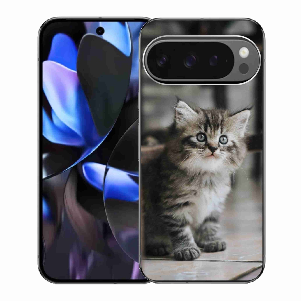Gélový kryt mmCase na Google Pixel 9 Pro - mačiatko
