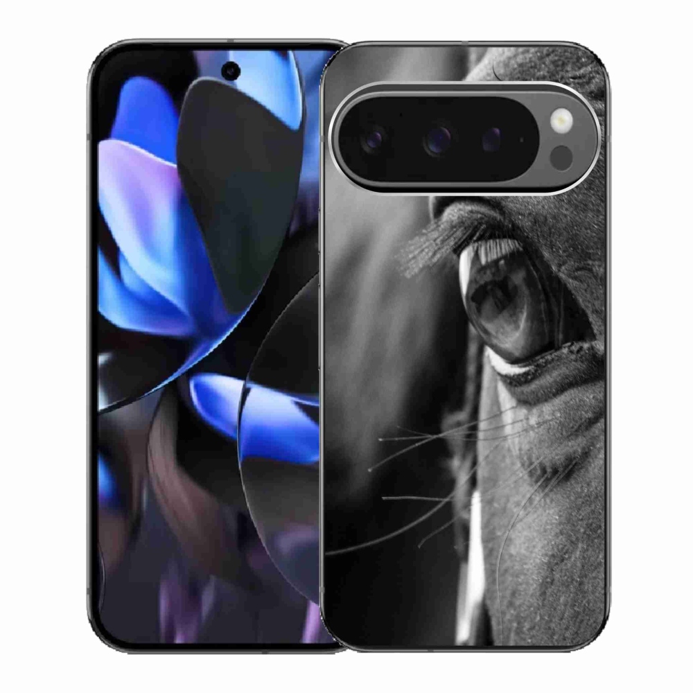 Gélový kryt mmCase na Google Pixel 9 Pro - konský pohľad