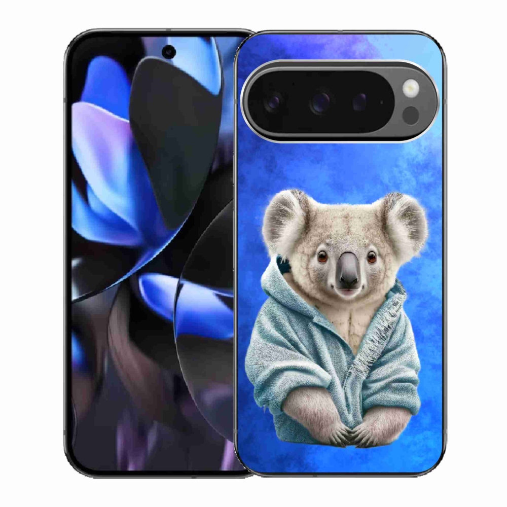 Gélový kryt mmCase na Google Pixel 9 Pro - koala vo svetri