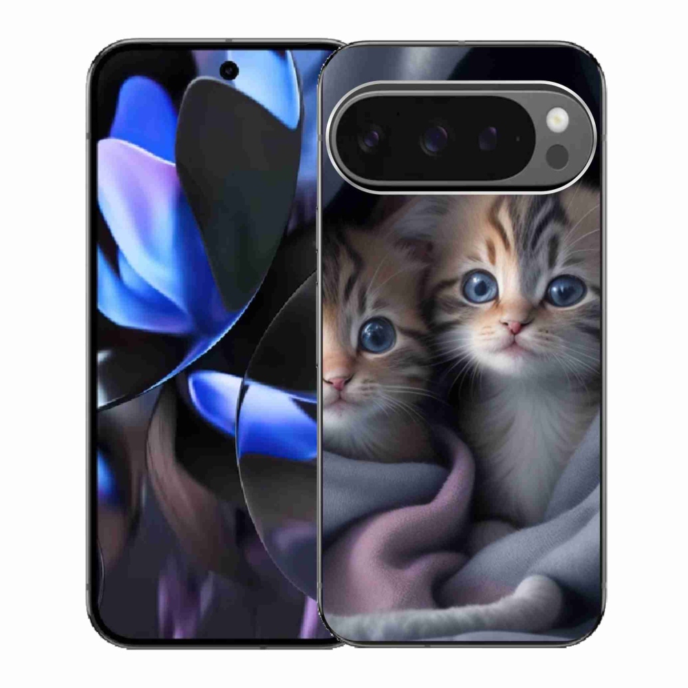 Gélový kryt mmCase na Google Pixel 9 Pro - mačacie duo 2