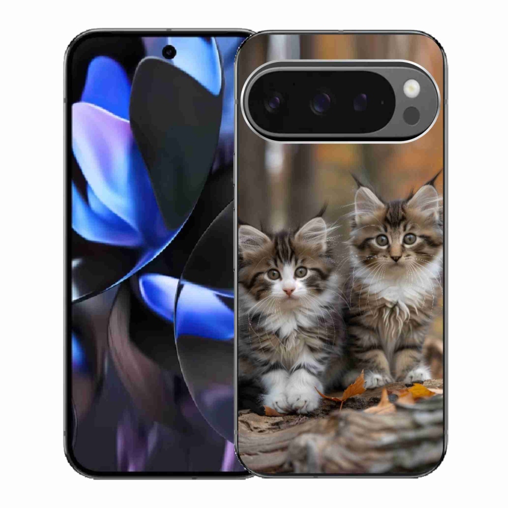 Gélový kryt mmCase na Google Pixel 9 Pro - mačacie duo 3