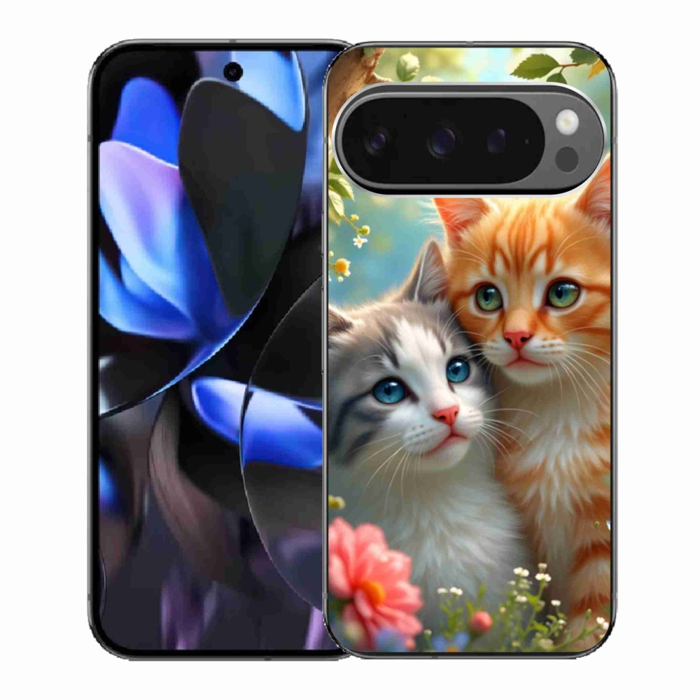 Gélový kryt mmCase na Google Pixel 9 Pro - mačacia láska 2