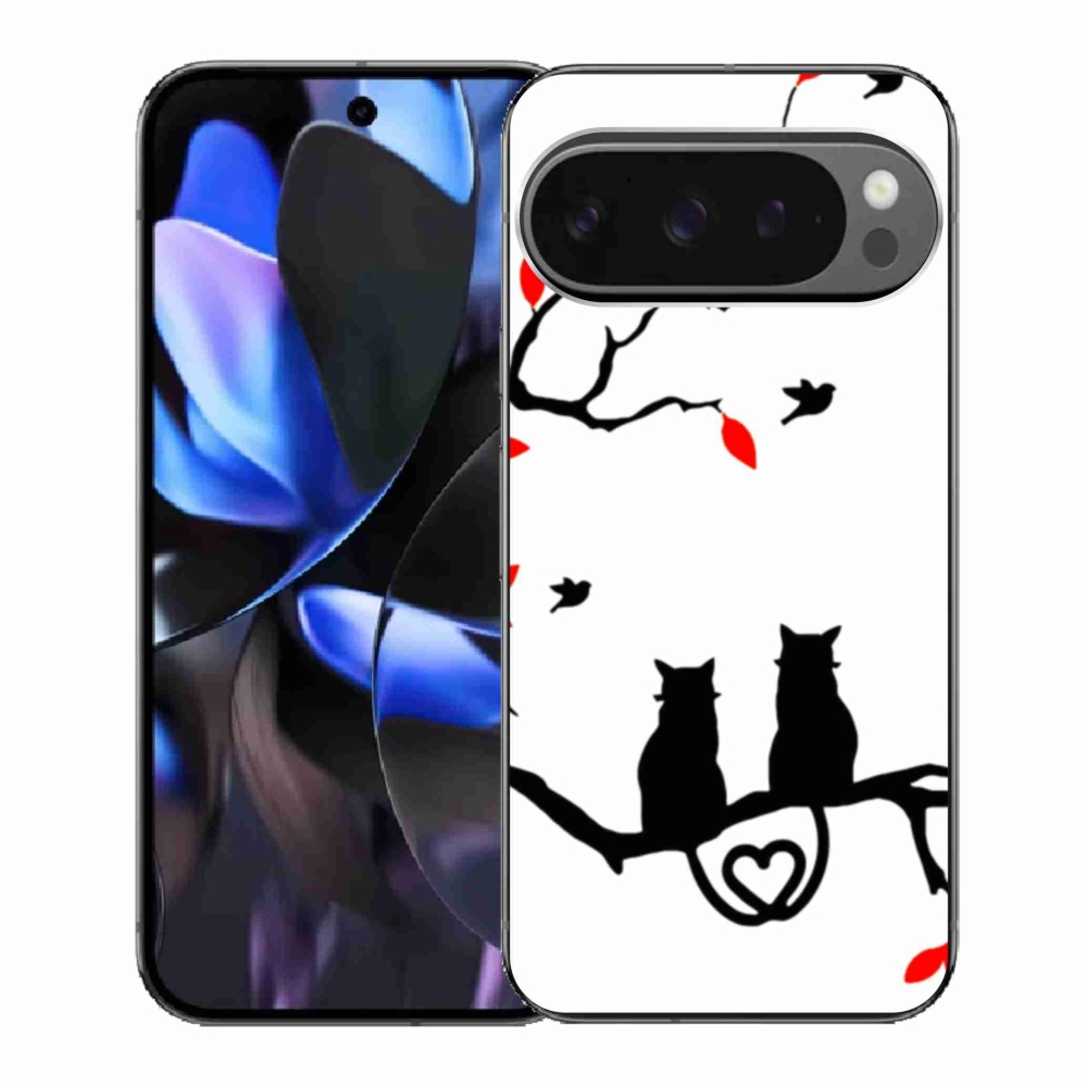 Gélový kryt mmCase na Google Pixel 9 Pro - mačacia láska
