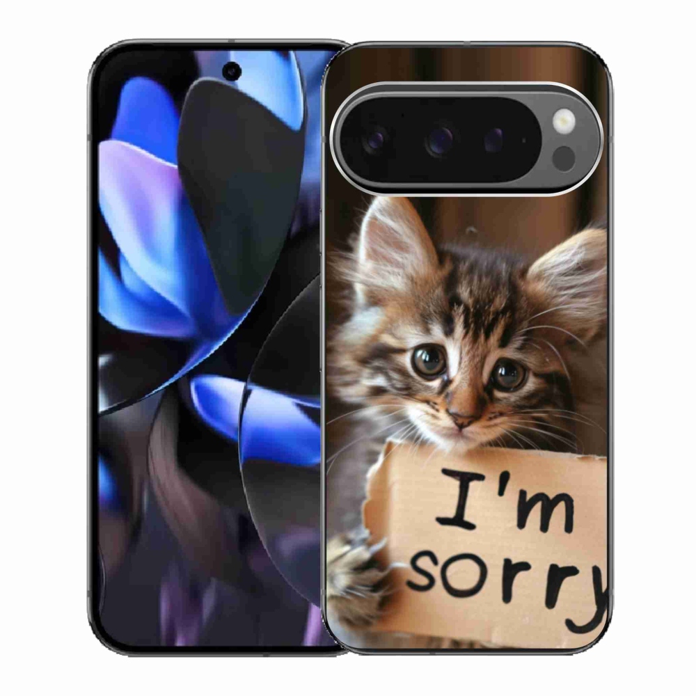 Gélový kryt mmCase na Google Pixel 9 Pro - mačacie ospravedlnenie