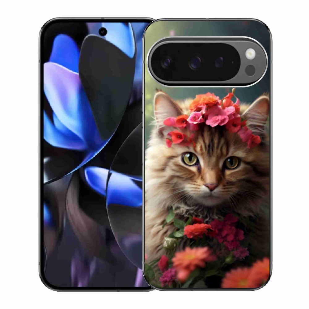 Gélový kryt mmCase na Google Pixel 9 Pro - mačacia princezná